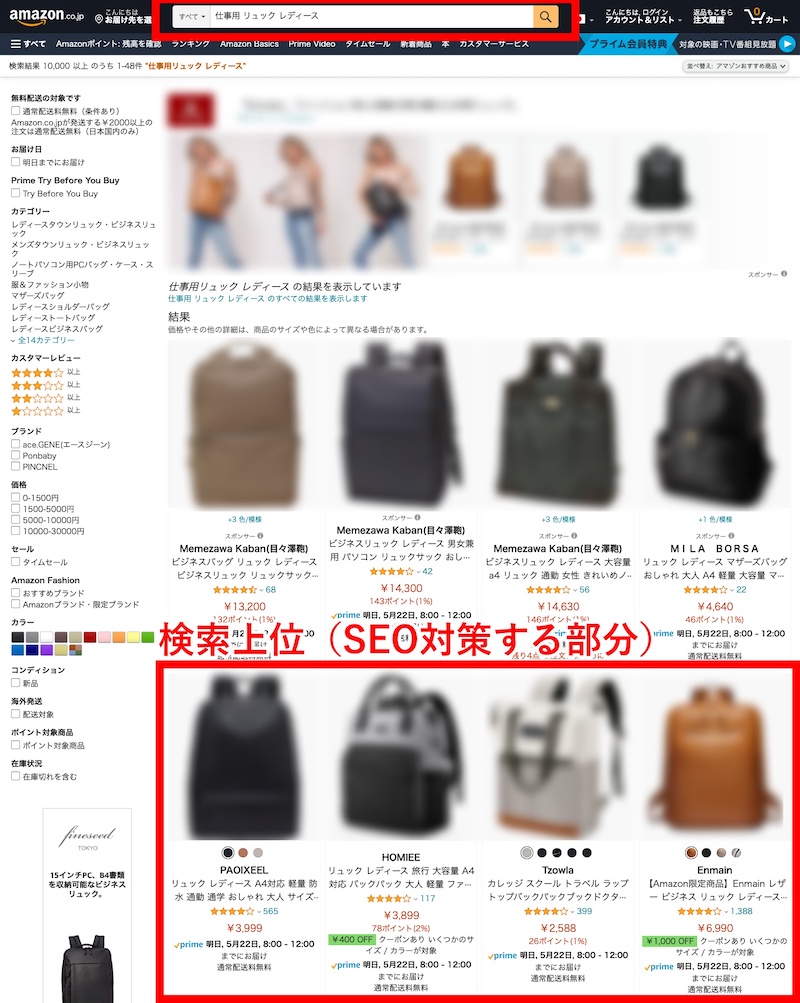 AmazonSEO対策